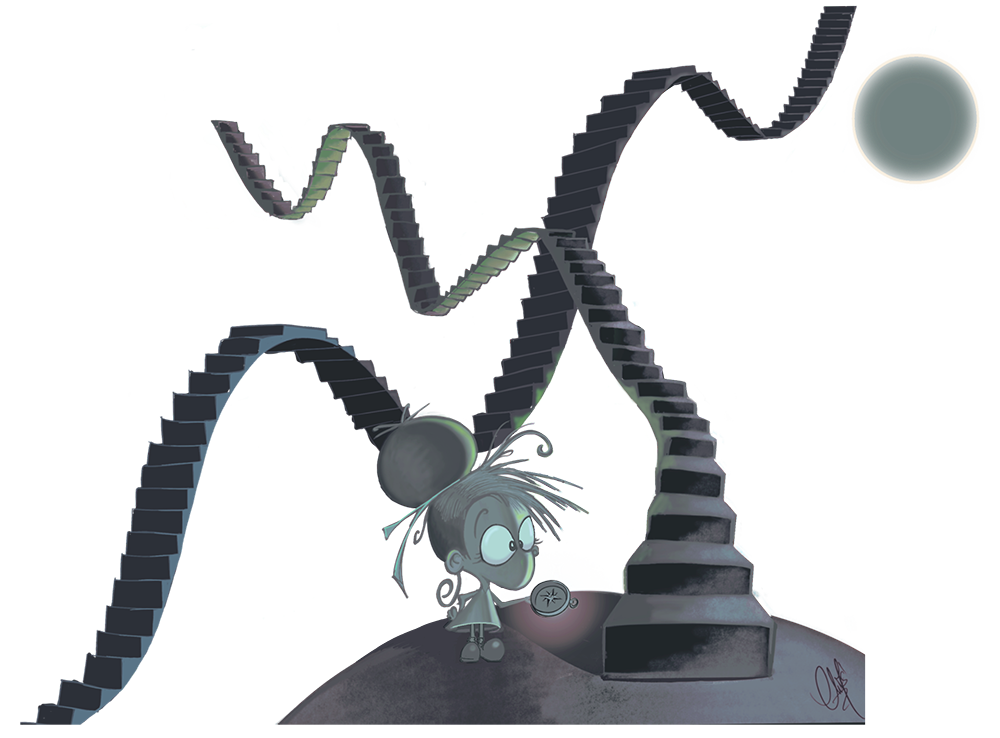 Illustration - boussole astrologique